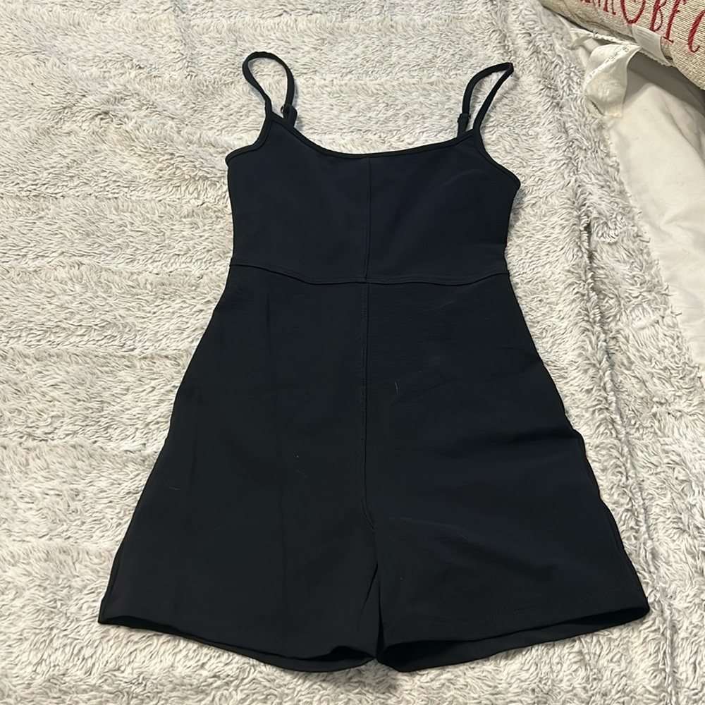 black white fox jumpsuit clearly into you. xs. black never worn with tag.